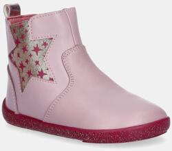 Agatha Ruiz de la Prada gyerek bokacsizma bőrből - rózsaszín 25