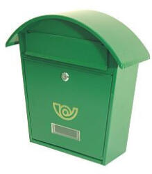 BW Postaláda Salamon Zöld Kerek Tetejű 38*13, 5*36 Cm (z-2050933-v)