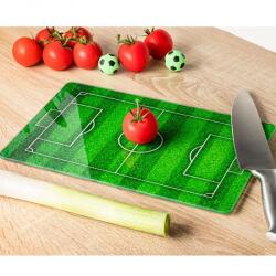 Gadget Focipálya formájú üveg vágódeszka focirajongóknak - 30x20 cm (IMO-GG-5903181017261)