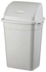 PLANET Szemetes kuka billenő fedéllel műanyag 4 literes fehér UP114