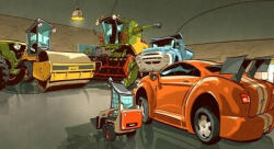 Diafilmgyártó Kft Turbó Brúnó és Rendőr Ernő (Garázs bagázs) - Diafilm (5998644105470)