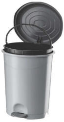 PLANET Szemetes kuka pedálos műanyag 22 literes antracit UP128-245 - suplix
