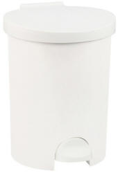 Keter Szemetes kuka pedálos műanyag 15 literes kivehető tartállyal Curver fehér