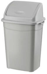 PLANET Szemetes kuka billenő fedéllel műanyag 50 literes szürke UP122-002 - suplix