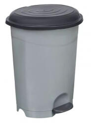 PLANET Szemetes kuka pedálos műanyag 12 literes szürke UP126 - suplix