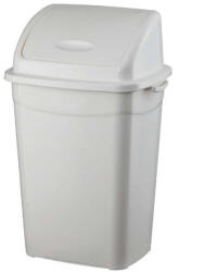 PLANET Szemetes kuka billenő fedéllel műanyag 26 literes szürke/antracit UP120P - suplix