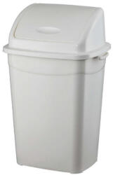 PLANET Szemetes kuka billenő fedéllel műanyag 9 literes fehér UP116