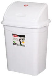 PLANET Szemetes kuka billenő fedéllel műanyag 4 literes fehér UP113 (46988)
