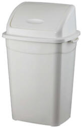 PLANET Szemeteskuka billenő fedéllel műanyag 16 literes fehér UP118-001 (62185)