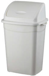 PLANET Szemeteskuka billenő fedéllel műanyag 9 literes fehér UP116 (62184)