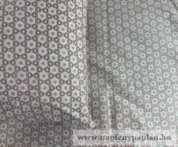 Anita piros-szürke ágyneműhuzat garnitúra (3 részes, 200-as) (420_014)