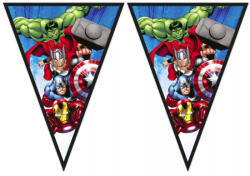 Marvel Bosszúállók Evergreen zászlófüzér 2, 3 MÉTER FSC