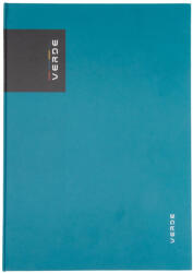 KARTON P+P Jegyzetfüzet, notesz A/4, keményfedeles, 96 lapos, vonalas, VERDE, petrol színű (KPP-7-133) - officetrade