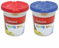  Ecsettál színes fedéllel 200 ml 1 db Optima (100179)