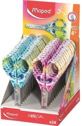 Maped Olló iskolai 13 cm vegyes színek 24 db/display Maped Mini Cute (464217)