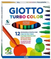 GIOTTO Filctoll készlet 12-es 2, 8mm intenzív színek Giotto Turbo Color