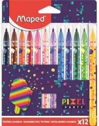 Maped Filctoll készlet kimosható 2, 8 mm MAPED Pixel Party 12 szín (845413)