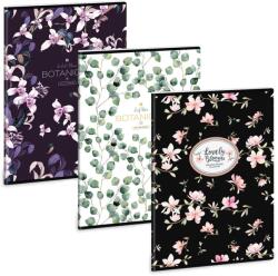 Ars Una A/4 extra kapcsos füzet Botanicals Flowers sima (53803382)