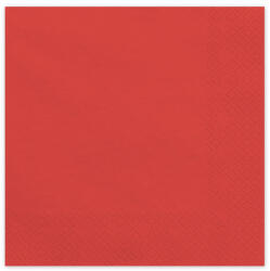  Sötétbordó papír szalvéta 33x33 cm, 20 darabos csomag (SP33-109-007C)