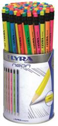 LYRA Grafitceruza HB LYRA Neon hengeres radíros 96 darab