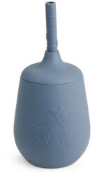 nuuroo szilikon pohár szívószállal- Bering Sea (NU114_B)