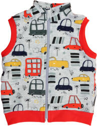 Asti Pamut mellény, autós mintával - kiskincsek