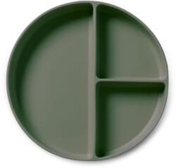 Nuuroo Osztott szilikon tányér- Zöld (NU454Z)