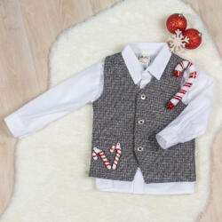 Asti Kockás kisfiú alkalmi mellény (25437902116)