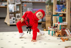 ASTI Ninja piros fiú jelmez (25551901098)