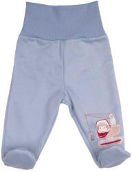 Asti Belül bolyhos kisfiú baba nadrág kismajom mintával (00886063056)