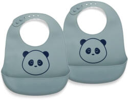 NUUROO Alfie szilikon előke 2db-os - Zöld - (NU128Z)