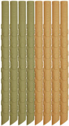 Nuuroo szilikon szívószál- Olivazöld/sötét sárga (NU425)