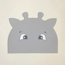 NUUROO Albert szilikon tányéralátét- Krém zsiráf (NU517K)