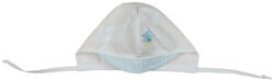 Asti Fehér mintás lány/ fiú bébi sapka (méret: 56-62) (11802902056)