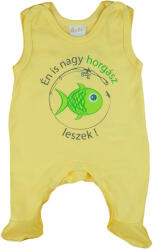 Asti Én is nagy horgász leszek! " feliratos ujjatlan rugdalózó (22766037068)