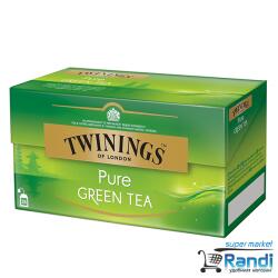 TWININGS Чай Twinings Pure Green Tea 50 гр