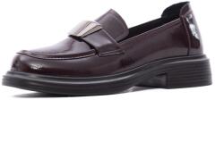 PASS Collection Pantofi dama eleganti din piele naturala lacuita, PASS Collection M5M580012B 23-L, bordo