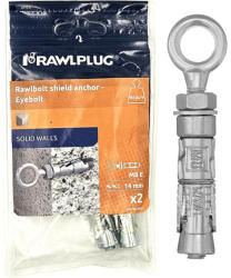 Koelner - Rawlplug Temper dübel szemes csavarral M20 horganyzott CE-ETA