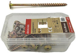  Faszerkezet építő csavar lapos fejű PRO-FAST 6, 0x60mm TORX-30 - bakonykotoelem - 1 370 Ft