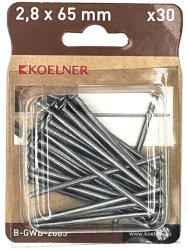 Koelner - Rawlplug Huzalszeg 3, 5x90mm DIN1151A horganyzott