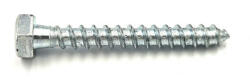  Hatlapfejű famenetes állványcsavar 6x30mm horganyzott DIN571 4.8