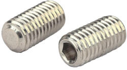 Koelner - Rawlplug Hernyócsavar lapos véggel 5x10mm horganyzott DIN913 45H