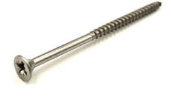 Koelner - Rawlplug Süllyesztett fejű faforgácslap csavar 5, 0x80mm A2 rozsdamentes PZ részmenetes