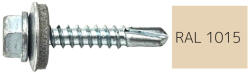 Koelner - Rawlplug Hatlapfejű önfúró lemezcsavar 4, 8x19mm festett RAL1015 DIN7504K