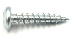  D-fejű faforgácslap csavar 3, 5x30mm PZ horganyzott