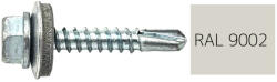  Hatlapfejű önfúró lemezcsavar 5, 5x25mm festett RAL9002 DIN7504K