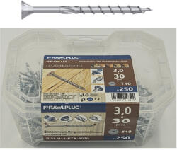 Koelner - Rawlplug Faszerkezet építő csavar süllyesztett fejű, speciális vágóéllel PROCUT 3, 0x30mm TORX-10 részmenetes - bakonykotoelem - 1 801 Ft