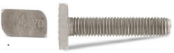  Kalapácsfejű csavar 10x30mm A2 rozsdamentes