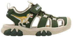 Bull Boys Sandale Tip Pantof cu Închidere Hoop & Loop și Luminite Verzi DNCL5053B00-VE41 (DNCL5053B00-VE41)