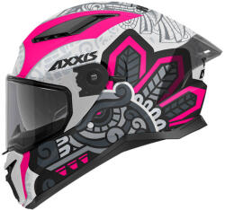 AXXIS Panther Punch A8 Gloss Cască Moto Față întreagă ECE 22.06 cu Sunvisor AXX000KRA32 (AXX000KRA32)